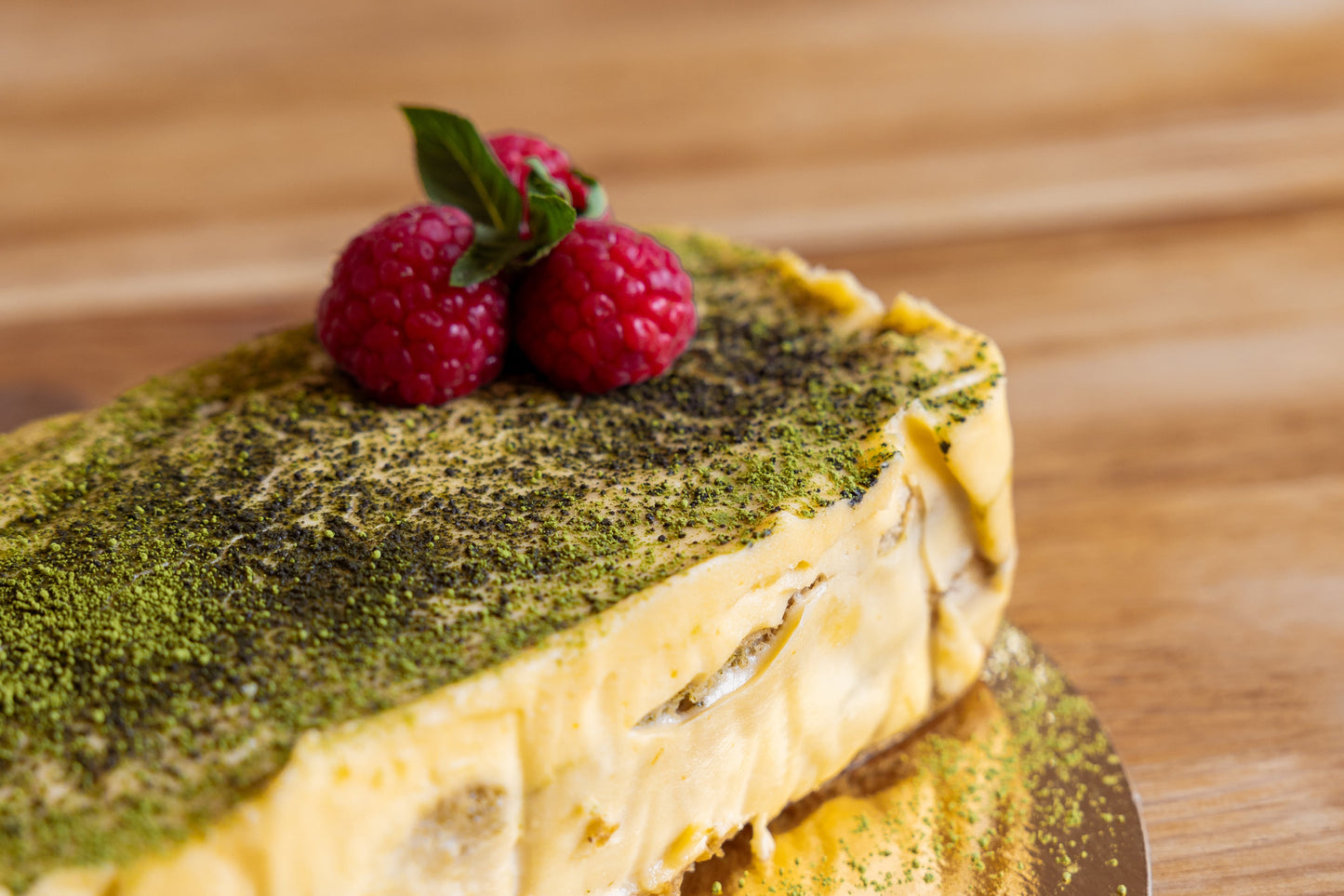 Tiramisú de Té Matcha