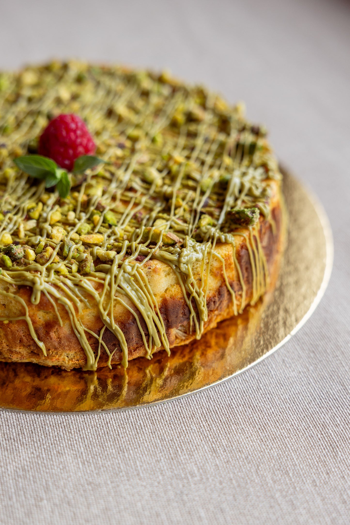Baklava Pistacho Cheesecake