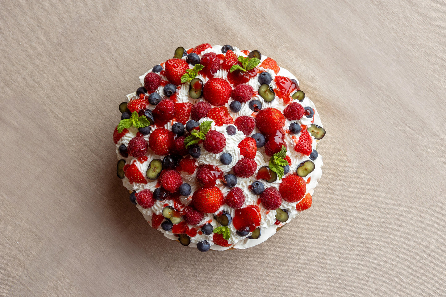 Pavlova Frutos rojos