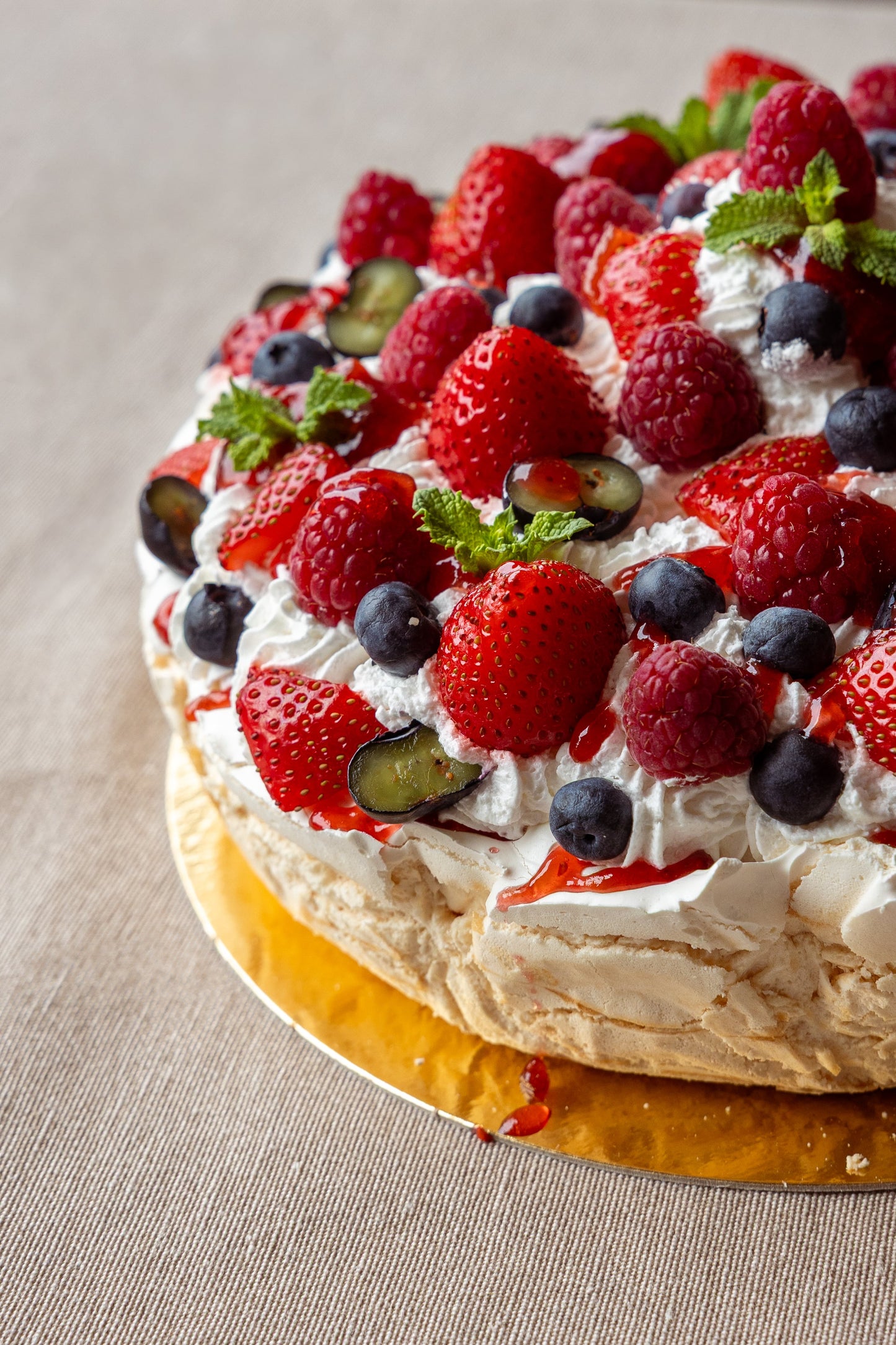 Pavlova Frutos rojos