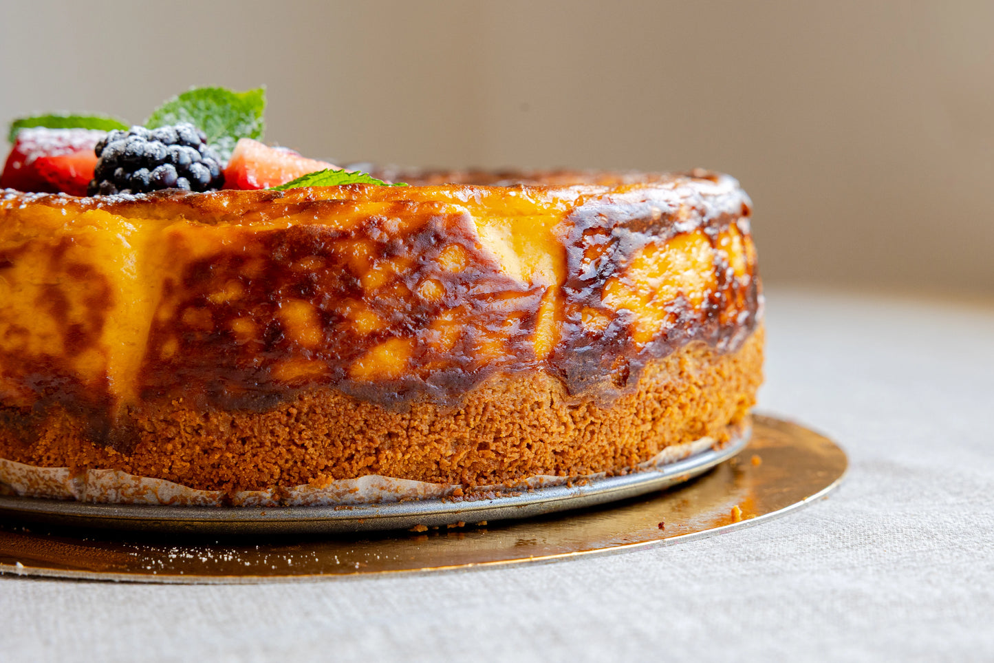 Cheesecake de Calabaza Asada